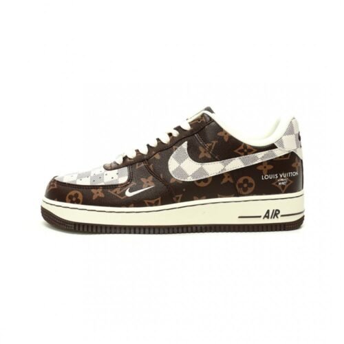 【AT12841】ルイヴィトン × ナイキ Air Force 1 ハイブリッド シューズ | Louis Vuitton x Nike