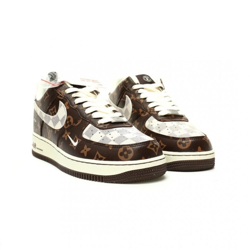 【AT12841】ルイヴィトン × ナイキ Air Force 1 ハイブリッド シューズ | Louis Vuitton x Nike