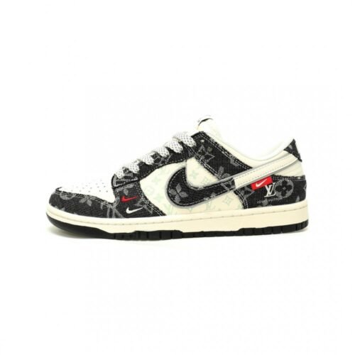【AT12842】ルイ・ヴィトン x ナイキ SB ダンク ロー コラボ スニーカー | LV x Nike