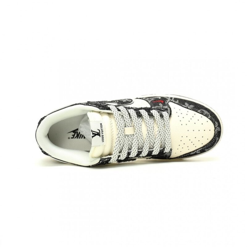 【AT12842】ルイ・ヴィトン x ナイキ SB ダンク ロー コラボ スニーカー | LV x Nike
