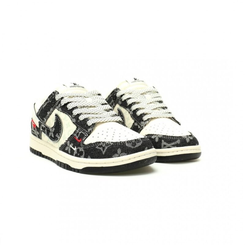 【AT12842】ルイ・ヴィトン x ナイキ SB ダンク ロー コラボ スニーカー | LV x Nike