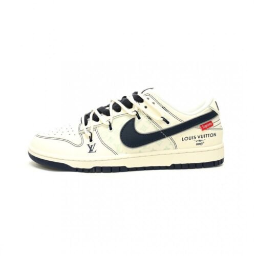 【AT12843】ナイキSBダンクロー x ルイ・ヴィトンコラボスニーカー | ストリートファッションと高級感の融合 | Nike x Louis Vuitton