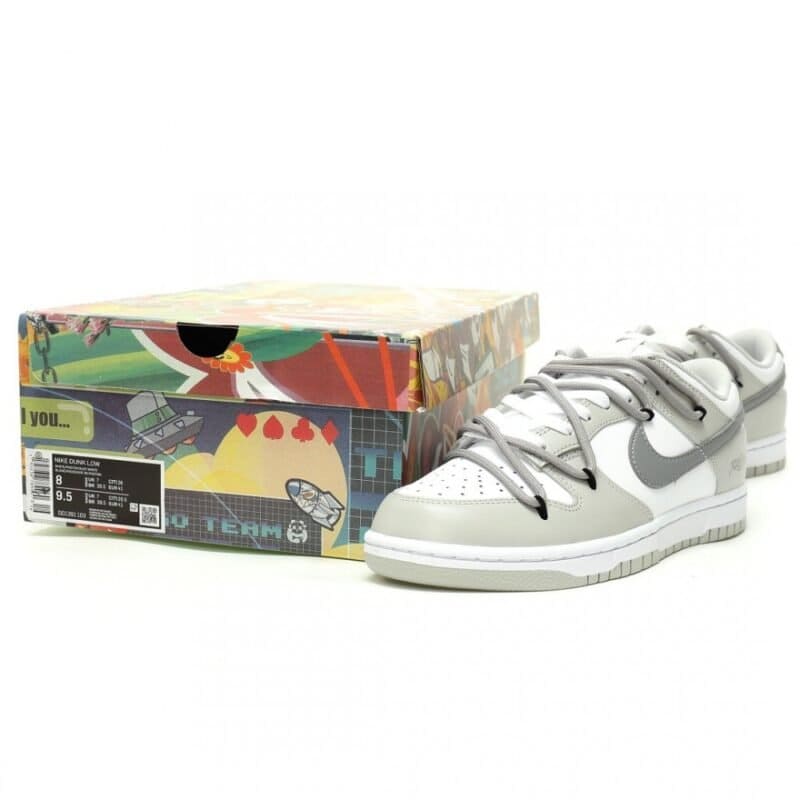 【AT12844】ナイキ SB ダンク Low × Off-White コラボ スニーカー | Nike x Dunk