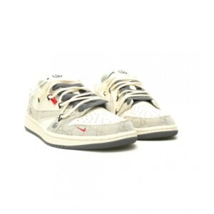 【AT12846】ナイキ x グッチ x トラビス・スコット Air Jordan 1 Low - 贅沢とストリートカルチャーの究極融合 | Nike x Gucci