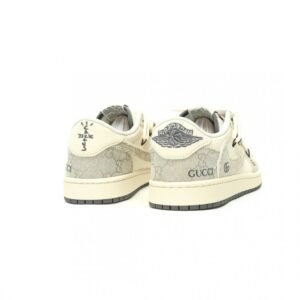 【AT12846】ナイキ x グッチ x トラビス・スコット Air Jordan 1 Low - 贅沢とストリートカルチャーの究極融合 | Nike x Gucci