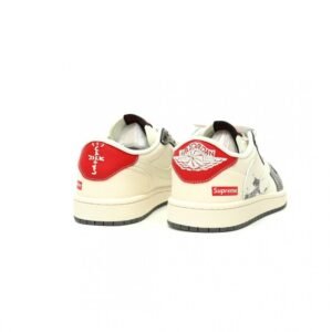 【AT12847】Supreme x Travis Scott x Nike Air Jordan 1 Low - ストリートファッション文化の最高峰 | Supreme x Nike