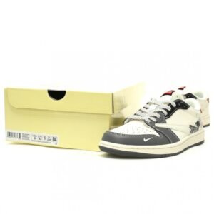 【AT12847】Supreme x Travis Scott x Nike Air Jordan 1 Low - ストリートファッション文化の最高峰 | Supreme x Nike