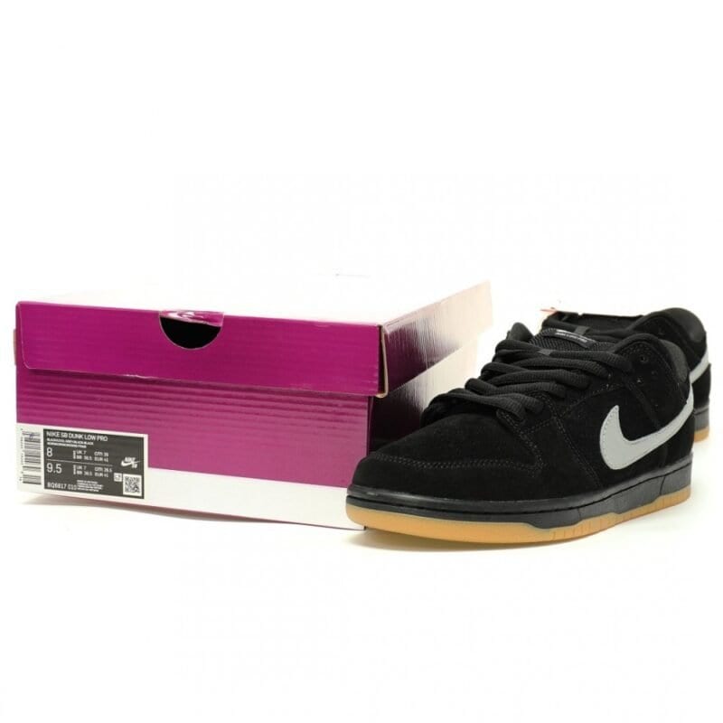 【AT12850】ナイキSBダンクロープロシリーズ スケートボードファッションの王道 黒&白カラー ストリートスタイル | Dunk