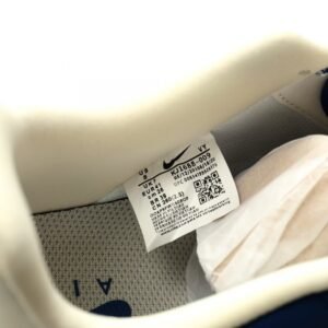 【AT12855】ナイキ Air Force 1 07 Low ロイヤルブルー フォームフィンガー柄カスタムカラー | Nike x Air Force 1
