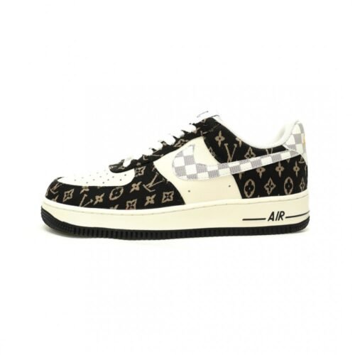 【AT12856】ルイ・ヴィトン x ナイキ エアフォース1 ゴージャスなコラボレーションスニーカー | LV x Nike