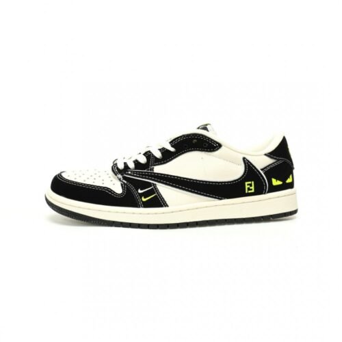 【AT12894】フェンディ×ナイキ×トラヴィス・スコット Air Jordan 1 Lowコラボスニーカー | Travis Scott Nike