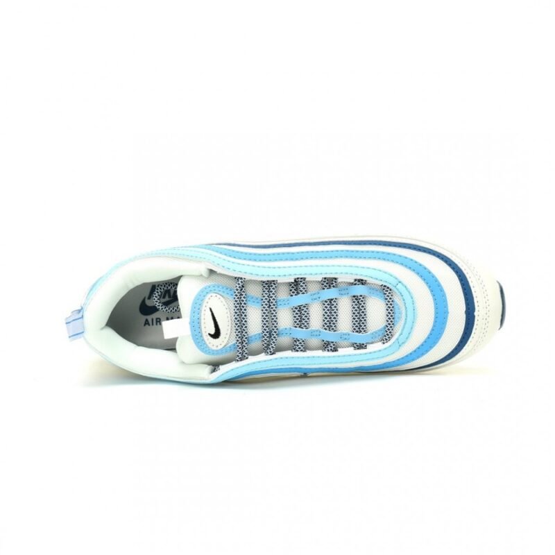 【AT12900】Nike エアマックス 97 シューズ ホワイトアイス グレーシャーブルー ストリートファッション | Nike Air Max
