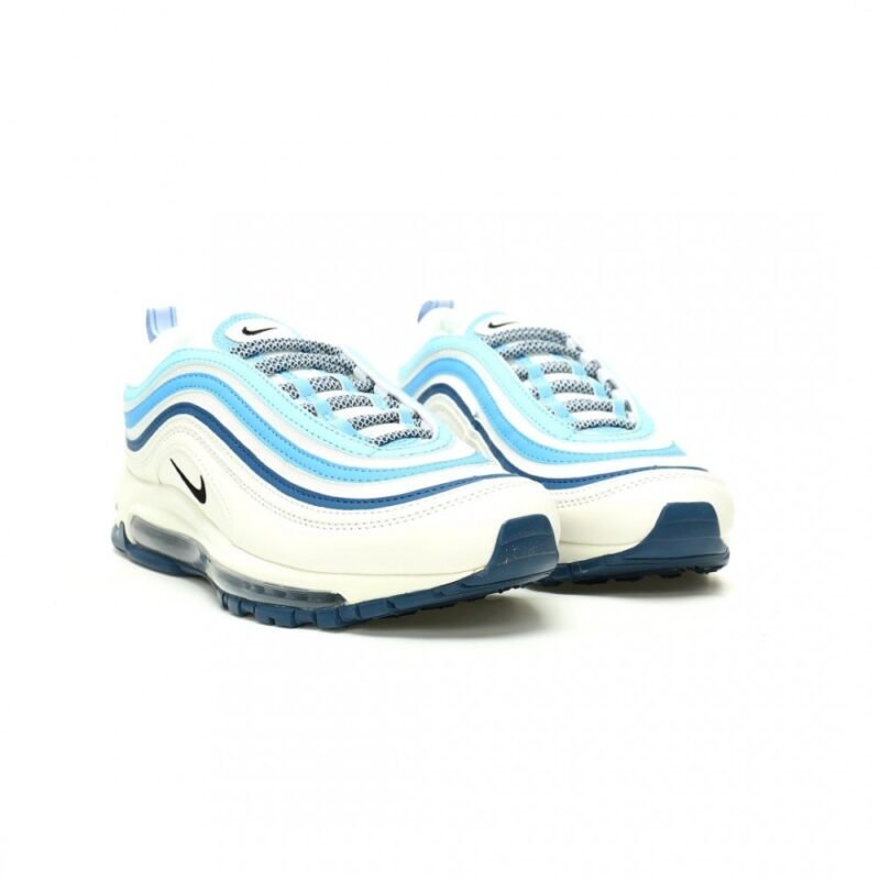 【AT12900】Nike エアマックス 97 シューズ ホワイトアイス グレーシャーブルー ストリートファッション | Nike Air Max