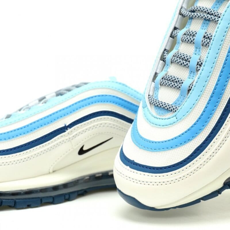 【AT12900】Nike エアマックス 97 シューズ ホワイトアイス グレーシャーブルー ストリートファッション | Nike Air Max
