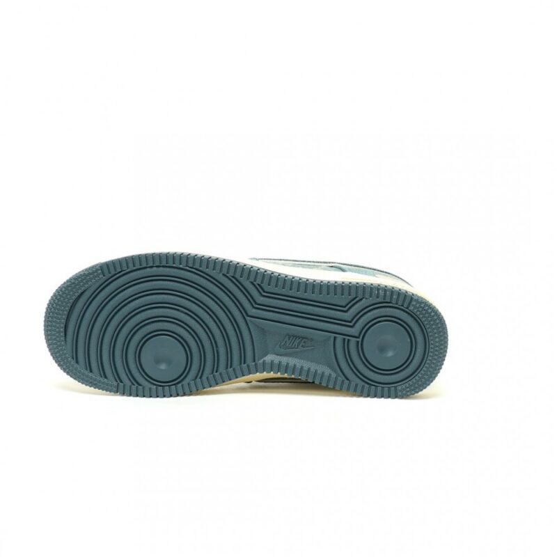 【AT12923】Nike x GucciコラボAir Force 1 Lowスニーカー - デニムブルーのファッション魅力 | Gucci x Nike