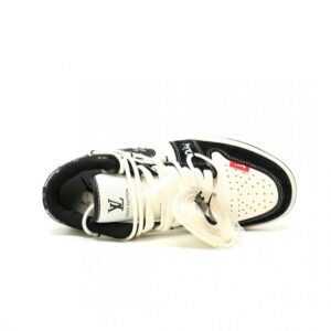 【AT12927】ルイ・ヴィトン x ナイキ エアジョーダン 1ローコラボスニーカー | LV x Nike