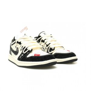 【AT12927】ルイ・ヴィトン x ナイキ エアジョーダン 1ローコラボスニーカー | LV x Nike