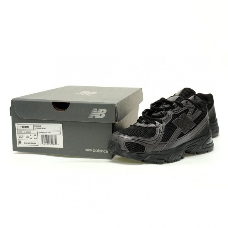 【AT12933】ニューバランス MR740シリーズ スポーツシューズ - ブラックサムライ/都市ライフスタイルに最適 | New Balance
