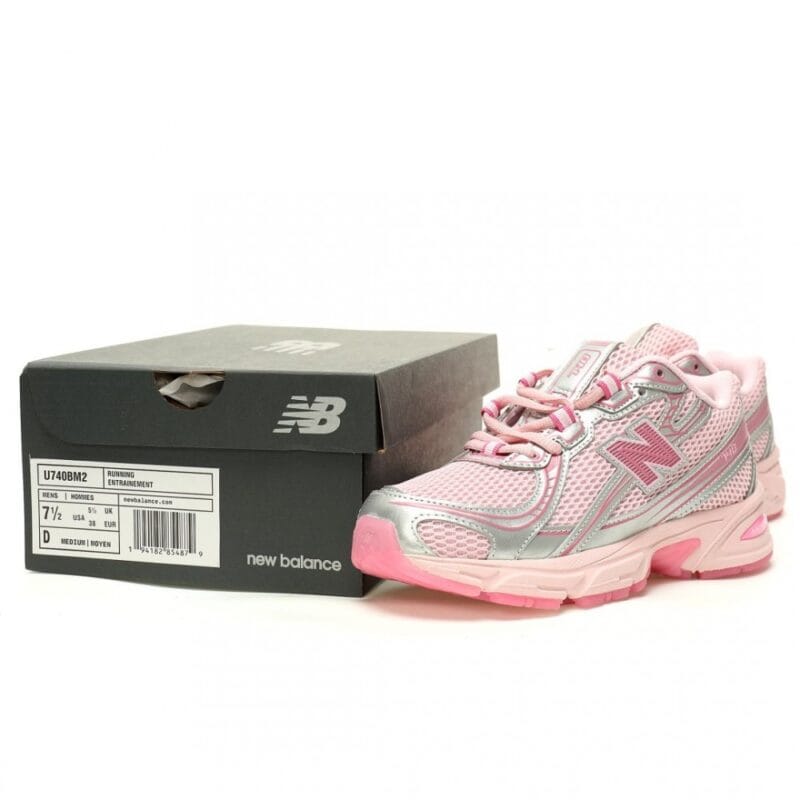 【AT12934】ニューバランス × アトモス ピンク 740ピンクバケーション スニーカー | New Balance