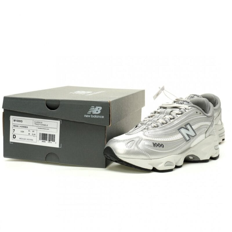 【AT12935】New Balance（ニューバランス）M1000シリーズSilver Metallicメタリックシルバーカラーシューズ | New Balance