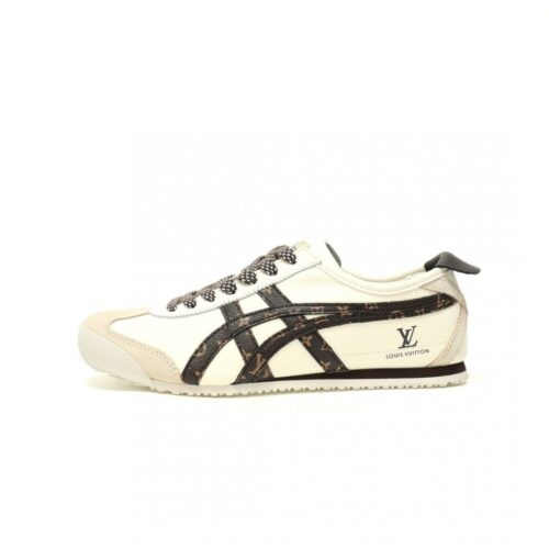 【AT12939】ルイ・ヴィトン x オニツカタイガー メキシコ66 リミテッドエディションランニングシューズ | Onitsuka Tiger