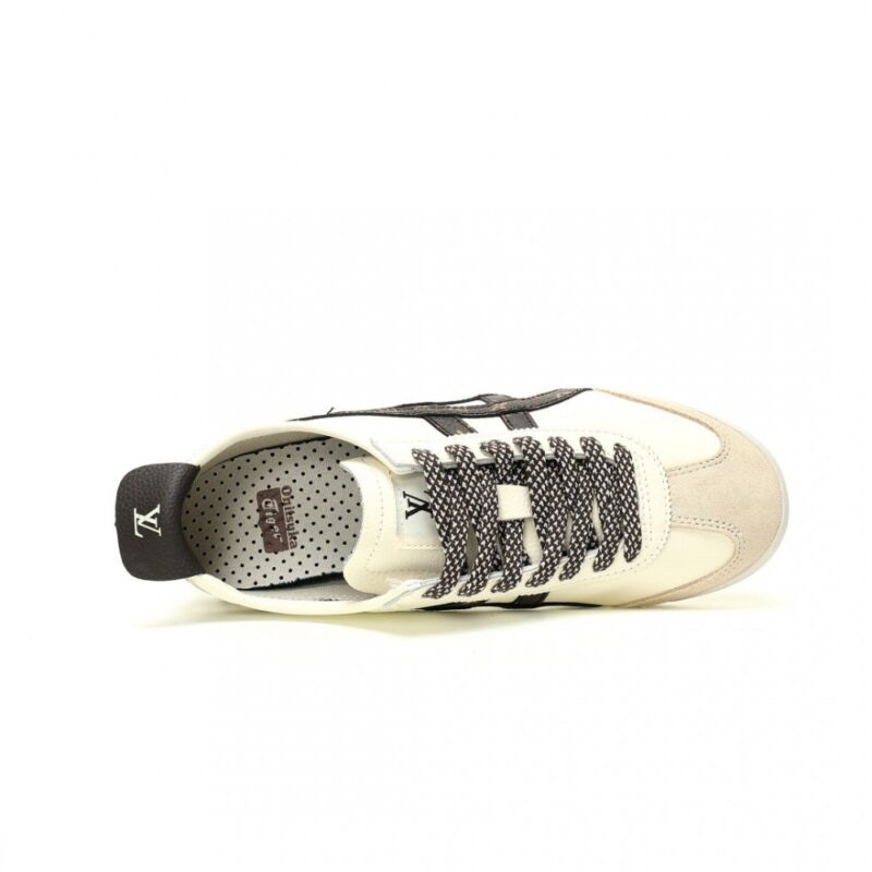 【AT12939】ルイ・ヴィトン x オニツカタイガー メキシコ66 リミテッドエディションランニングシューズ | Onitsuka Tiger
