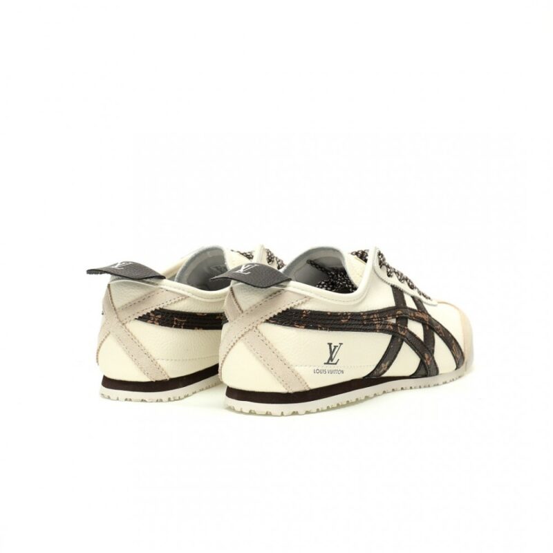 【AT12939】ルイ・ヴィトン x オニツカタイガー メキシコ66 リミテッドエディションランニングシューズ | Onitsuka Tiger
