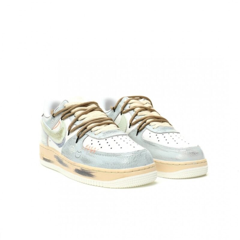 【AT12958】ナイキ x Off-WhiteコラボAir Force 1 ストリートファッションとアートの融合 | Off-White x Nike