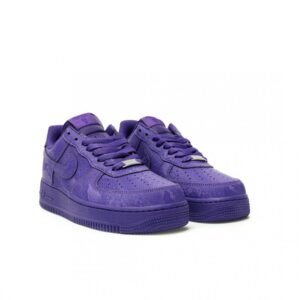 【AT12959】ナイキ×コービー・ブライアントコラボ Air Force 1 Low エアフォース1ロー Court Purple カラー牛革スニーカー | Nike Kobe