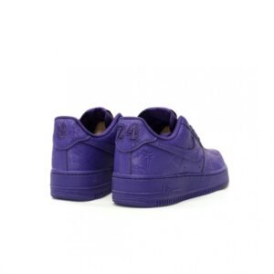 【AT12959】ナイキ×コービー・ブライアントコラボ Air Force 1 Low エアフォース1ロー Court Purple カラー牛革スニーカー | Nike Kobe