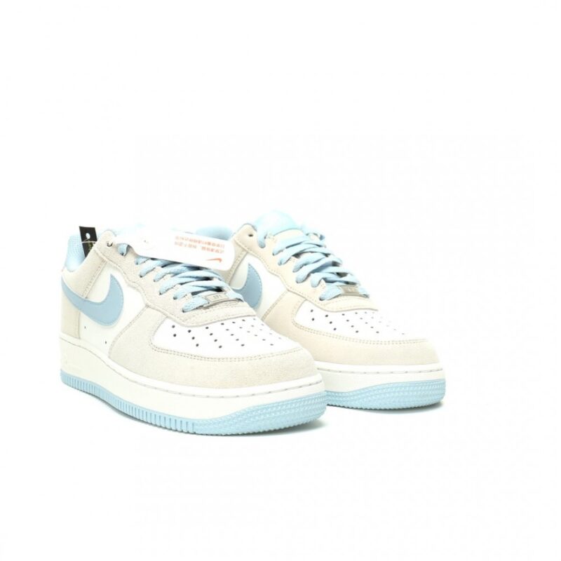【AT12993】ナイキ Air Force 1 '07 Low ライト ボーン ライト アーモリー ブルー 復刻 カジュアル スニーカー | AF1