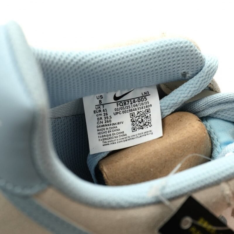 【AT12993】ナイキ Air Force 1 '07 Low ライト ボーン ライト アーモリー ブルー 復刻 カジュアル スニーカー | AF1