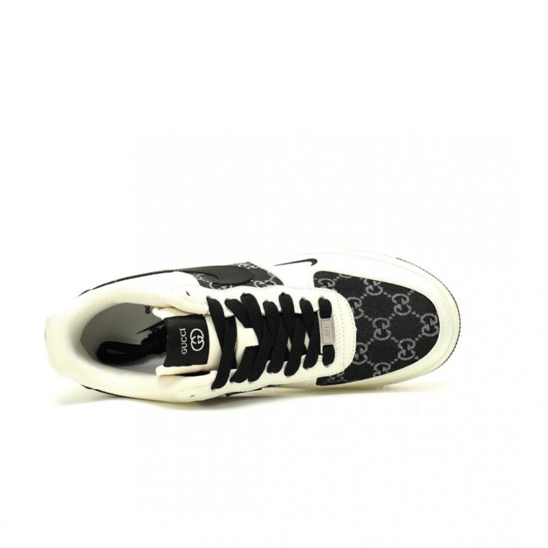 【AT12995】Gucci x Nike Air Force 1 Lowスニーカー - 高級素材と機能性を兼ね備えるストリートファッション | Gucci x Nike