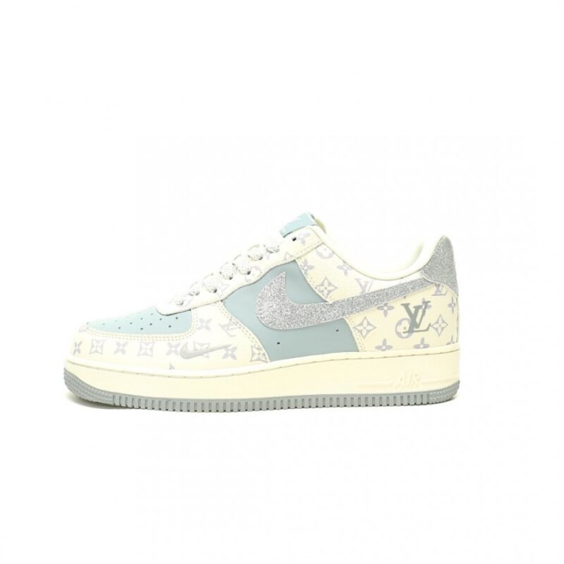 【AT12999】ルイ・ヴィトン x ナイキ Air Force 1 コラボスニーカー デザイナーラグジュアリー | Louis Vuitton x Nike