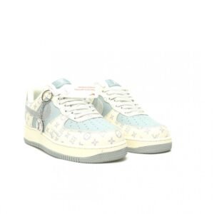 【AT12999】ルイ・ヴィトン x ナイキ Air Force 1 コラボスニーカー デザイナーラグジュアリー | Louis Vuitton x Nike