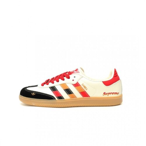 【AT13003】シュプリーム x アディダス オリジナルス Samba OG コラボ スニーカー | Adidas Samba