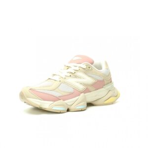 【AT13015】ニューバランス 9060シリーズ スポーツシューズ クリームホワイト×パステルマカロンカラー | New Balance