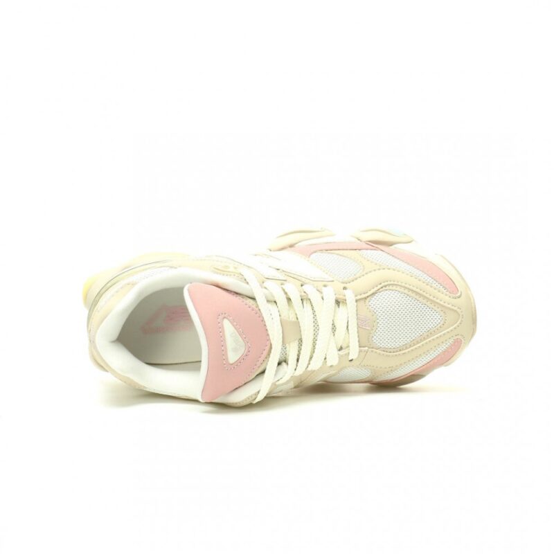 【AT13015】ニューバランス 9060シリーズ スポーツシューズ クリームホワイト×パステルマカロンカラー | New Balance