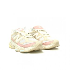 【AT13015】ニューバランス 9060シリーズ スポーツシューズ クリームホワイト×パステルマカロンカラー | New Balance