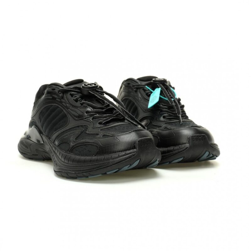 【AT13022】グッチ(Gucci) 2.0ローカットスニーカー - 黒い単色とエレガンスを融合した高品質ファッションアイテム | Gucci