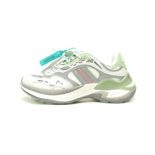 【AT13025】グッチ(Gucci) 2.0ローカットスニーカー | ホワイト&ミントグリーン | 高品質メッシュ素材 | スポーツファッション | Gucci