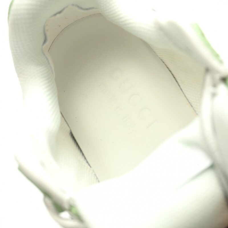 【AT13025】グッチ(Gucci) 2.0ローカットスニーカー | ホワイト&ミントグリーン | 高品質メッシュ素材 | スポーツファッション | Gucci