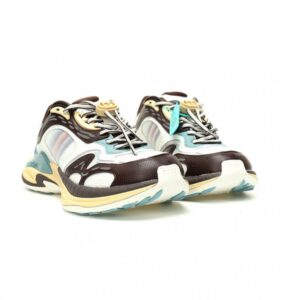 【AT13027】グッチ(Gucci) 2.0ロー・スニーカー | 反射ボーダー&厚底デザイン | ビンテージ風ストリートファッション | Gucci