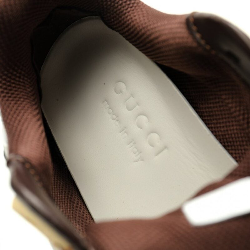 【AT13027】グッチ(Gucci) 2.0ロー・スニーカー | 反射ボーダー&厚底デザイン | ビンテージ風ストリートファッション | Gucci