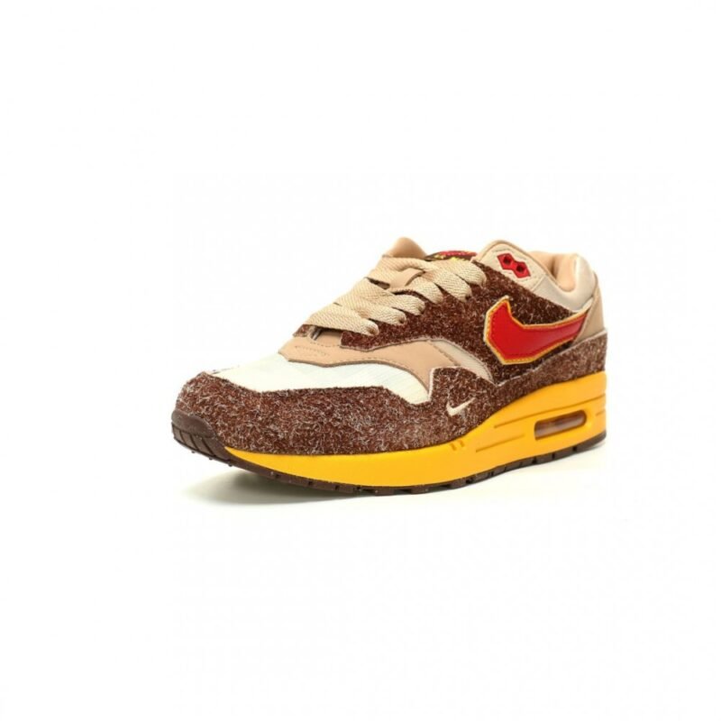 【AT13034】ナイキ x 任天堂コラボ Air Max 1 Low Poly 'Big Head Origins' スニーカー | Nike Air Max