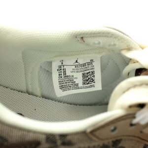 【AT13041】ルイ・ヴィトン x トラビス・スコット x ナイキ エアジョーダン 1 ロー スニーカー | Nike x Louis Vuitton