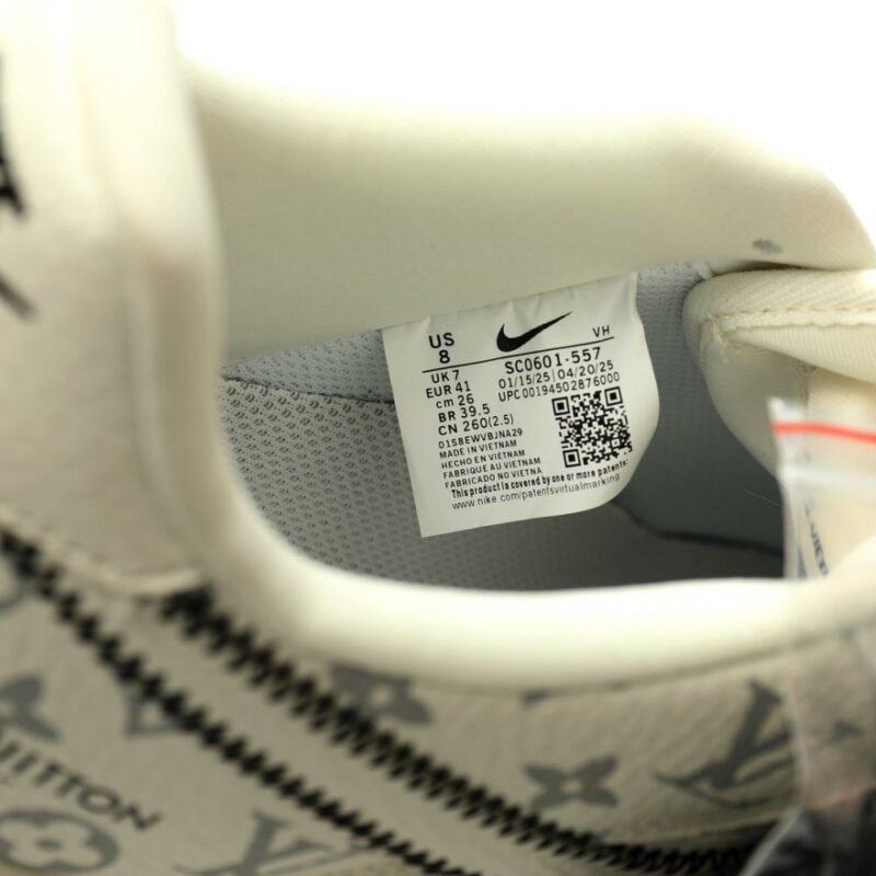 【AT13043】ルイ・ヴィトン × ナイキ エアフォース1コラボスニーカー限定エディション | Nike x Louis Vuitton