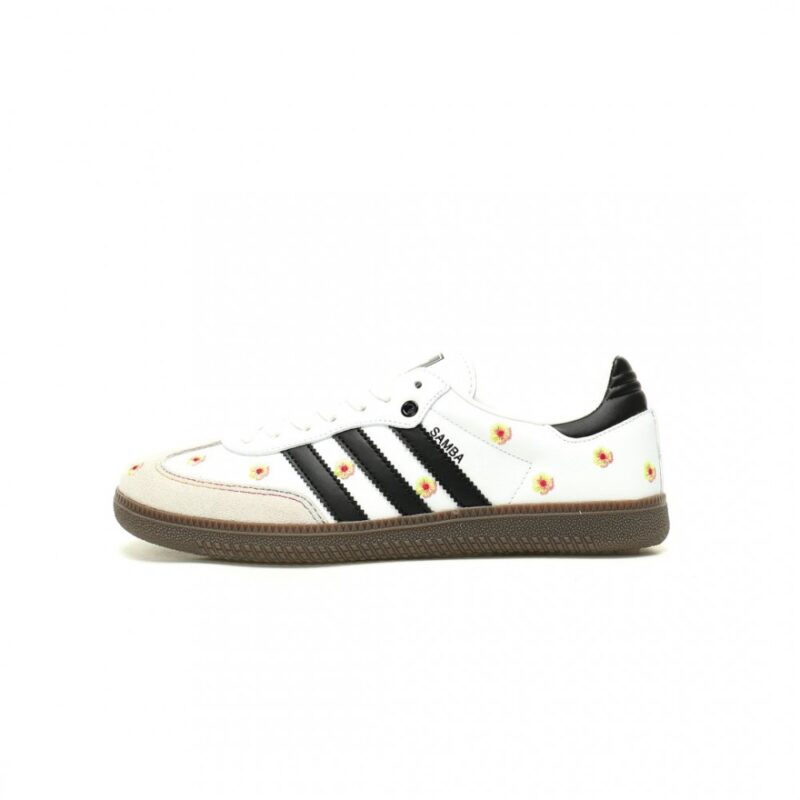 【AT13054】アディダスオリジナルス Samba OGシリーズスニーカー デイジー刺繍デザイン | Adidas Samba