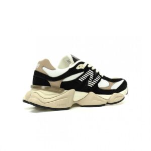 【AT13060】New Balance 9060シリーズ ブラック、ホワイト、カーキ色のスニーカー | New Balance