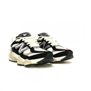 【AT13060】New Balance 9060シリーズ ブラック、ホワイト、カーキ色のスニーカー | New Balance